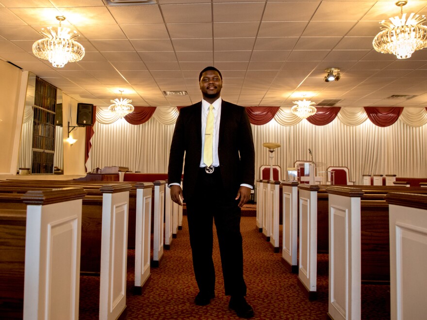 For 18-year-old DaQuan Mosley, working in a funeral home offers a career path — and refuge from gun violence in Chicago. "I love helping people ... when they're going through a tragic time like this in their life," Mosley said.