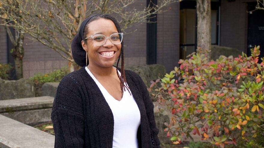 Asia Rubio is the lactation program manager for Sacred Roots, a program of the Black Parent Initiative, providing doula and lactation support for Black and multiethnic families in Portland. Rubio was inspired to become a lactation consultant after struggling to breastfeed and seeing the dearth of resources available to Oregon Black communities.