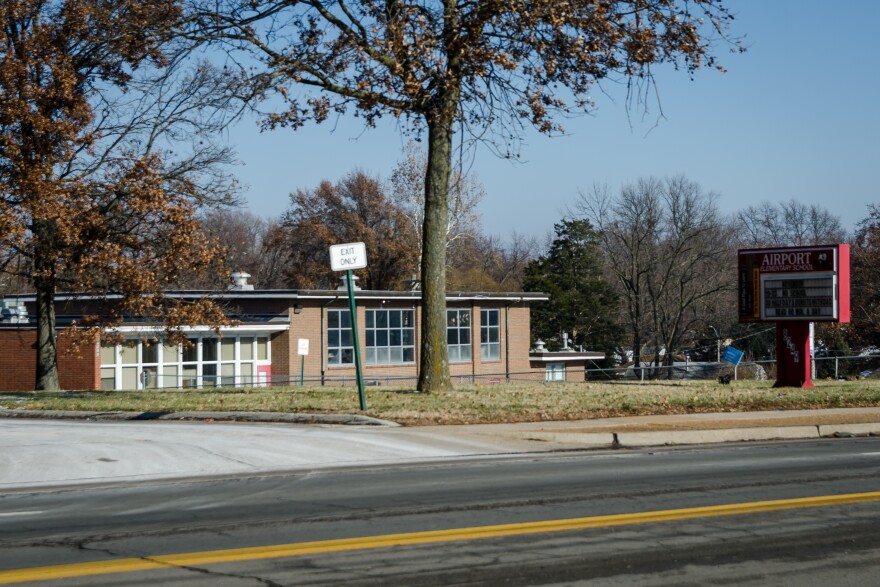 Airport Elementary School in Berkeley will close this year under a redistricting plan of the Ferguson-Florissant School District. Some resident are suing to keep it open.