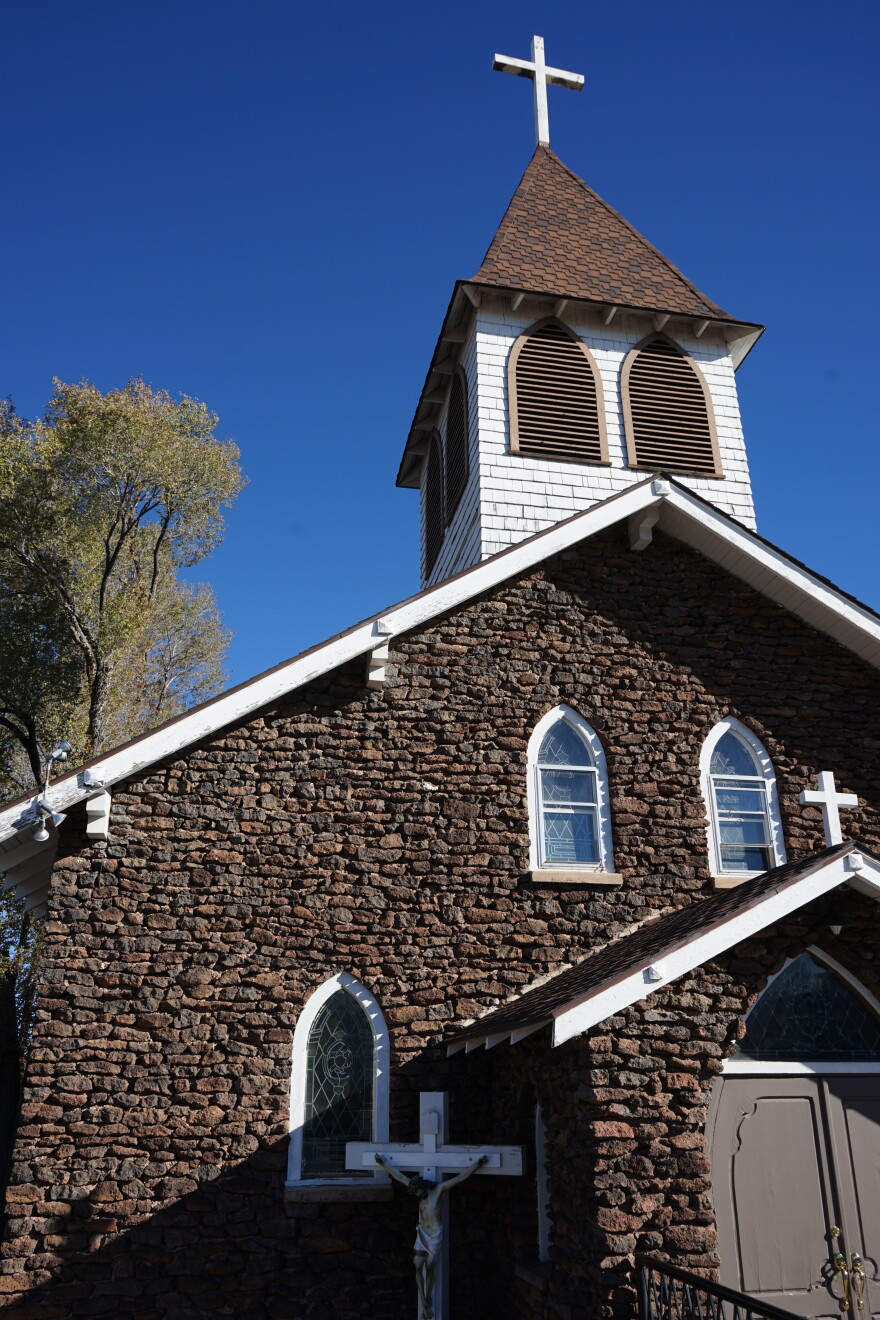 Our Lady of Guadalupe Chapel in Flagstaff, Ariz., in October 2026.