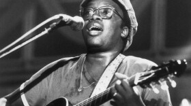 Milton Nascimento gives the audience a taste of Brazilian music at the Montreux Jazz Festival. (Keystone/Getty Images)