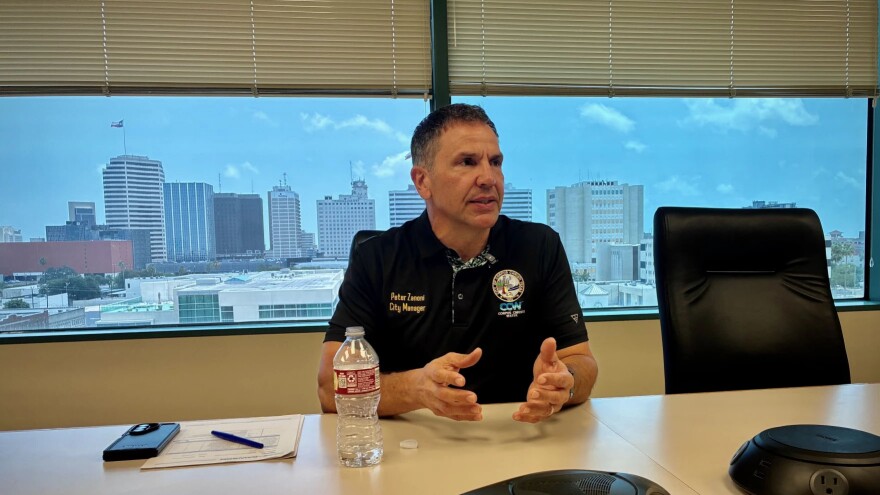 "The large industry is not paying their fair share," said Corpus Christi City Manager Peter Zanoni in a June 26, 2026, interview at Corpus Christi City Hall.