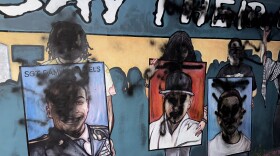 'Say Their Names' mural vandalized