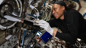 (June 17, 2024) --- NASA astronaut and Expedition 71 Flight Engineer Jeanette Epps works on the Materials Science Laboratory (MSL), a component of the Destiny laboratory module's Materials Science Research Rack. The MSL is a research facility used to discover new applications for existing materials and new or improved materials.