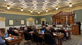 Onondaga County legislators in session, Dec. 17.