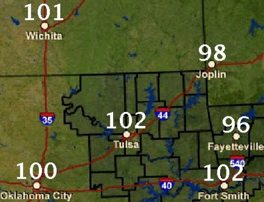 Today's High Temps
