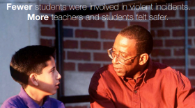 The image on page 4 of SAMSHA's report on the Safe Schools/Healthy Students federal grant program.