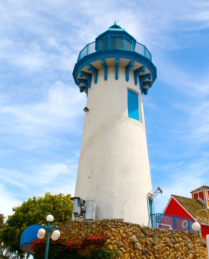 Marina del Rey's Mariners Village lighthouse