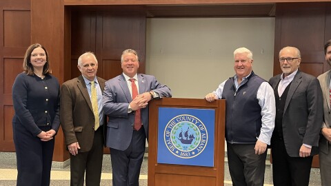 Albany County Executive Dan McCoy made the announcement Tuesday.