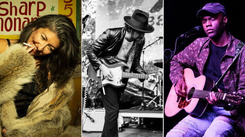 (From left) Ellie Jackson, Langhorne Slim and Buffalo Nichols.