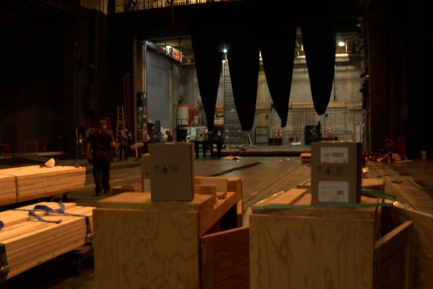 Work includes improvements to stage floor, which hasn't been replaced since the MAC first opened in 1972.