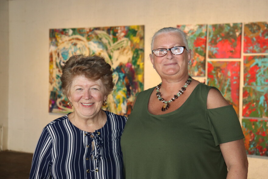Judy Burgarella and Camy DeMario