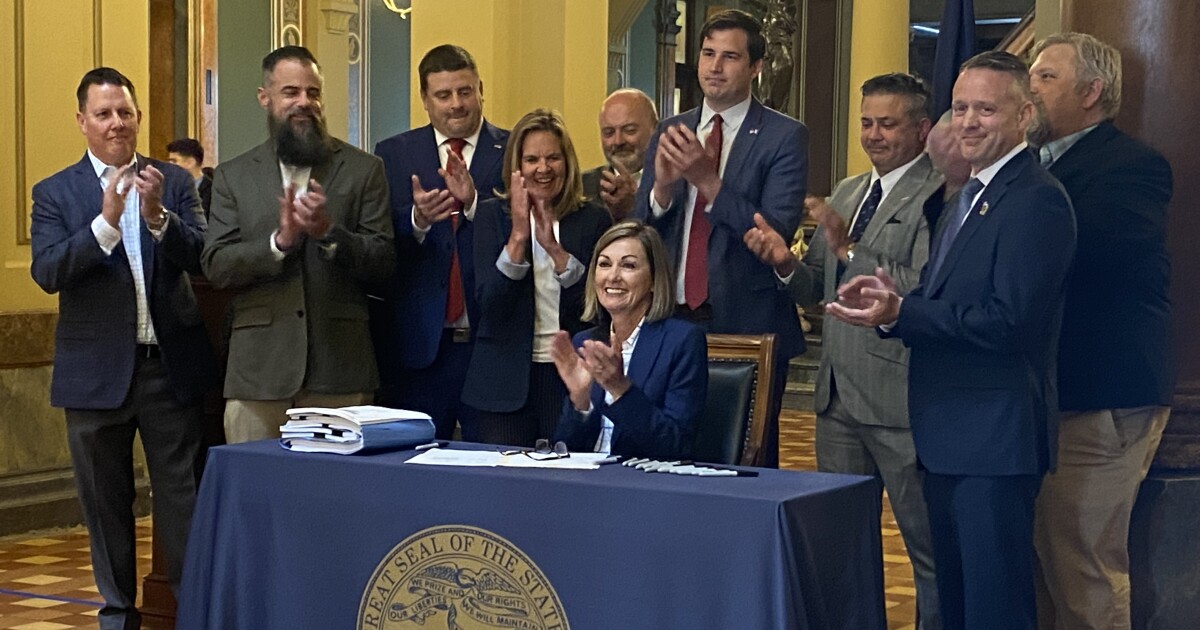 Des Moines prepares for budget shortfall as Reynolds signs property tax changes into law