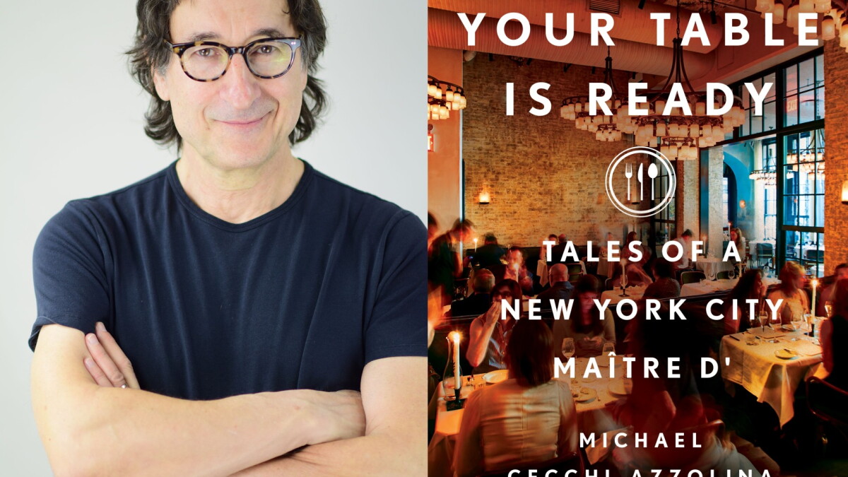 GCL Book Club: Your Table Is Ready, Michael Cecchi-Azzolina - Vimarsana News