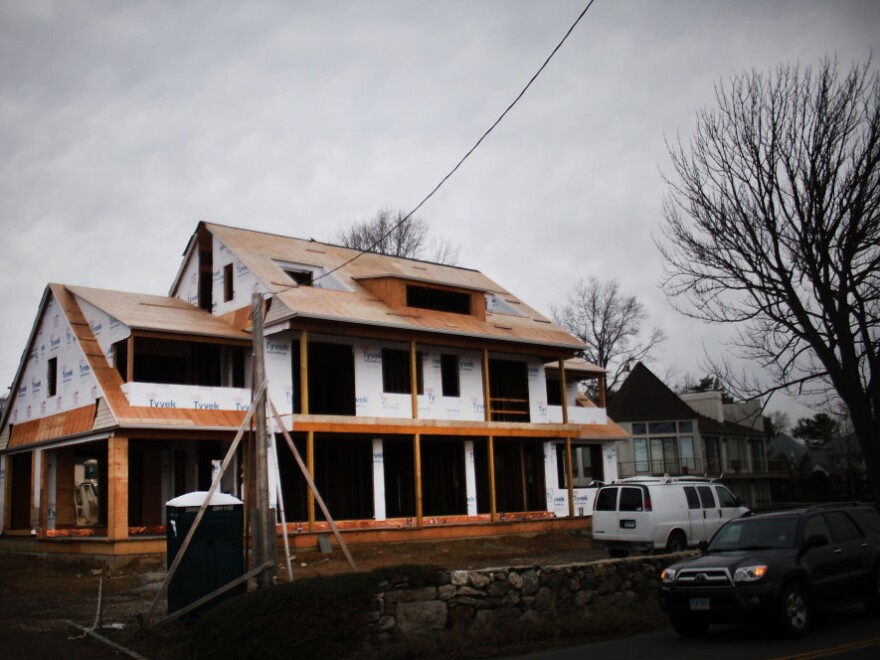 A newly constructed home in Westport, Conn., in December. The past three years have been the worst for new housing starts since before record-keeping began, according to economists at IHS Global. 