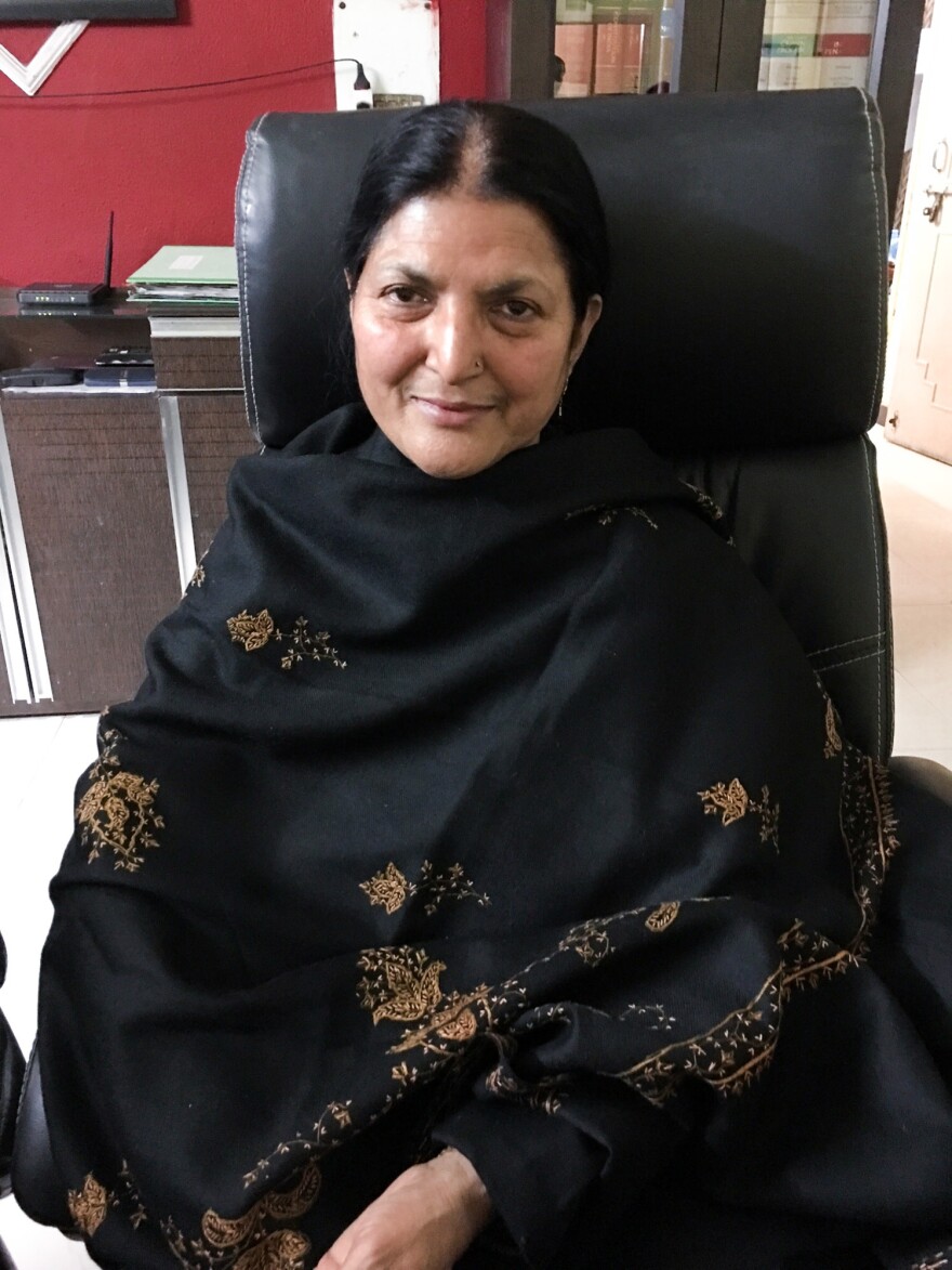 Seema Parveen, 42, has been divorced by three different men. In India's Muslim community, a husband can divorce his wife by uttering the word "talaq" — Arabic for divorce.