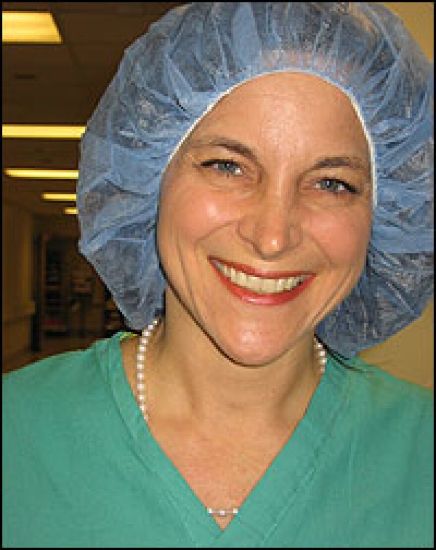 Pediatric neurosurgeon Monica Wehby performs a procedure that helps some incontinent children.