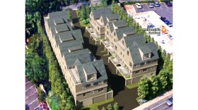 Rendering of homes from the Packet for proposed redevelopment at 1205 East Putnam Avenue in the Riverside neighborhood in Greenwich.