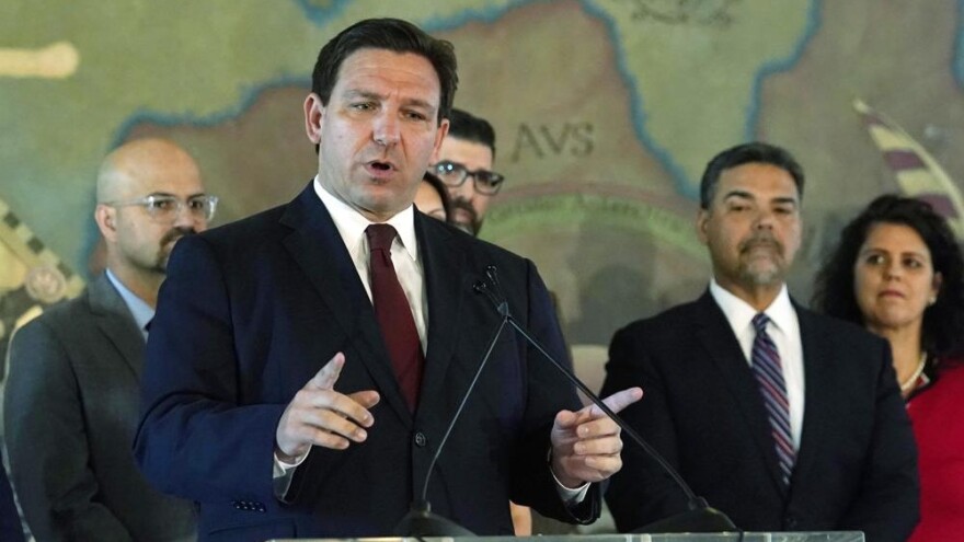 Gov. Ron DeSantis argued that the 5th Congressional District in North Florida was racially gerrymandered.