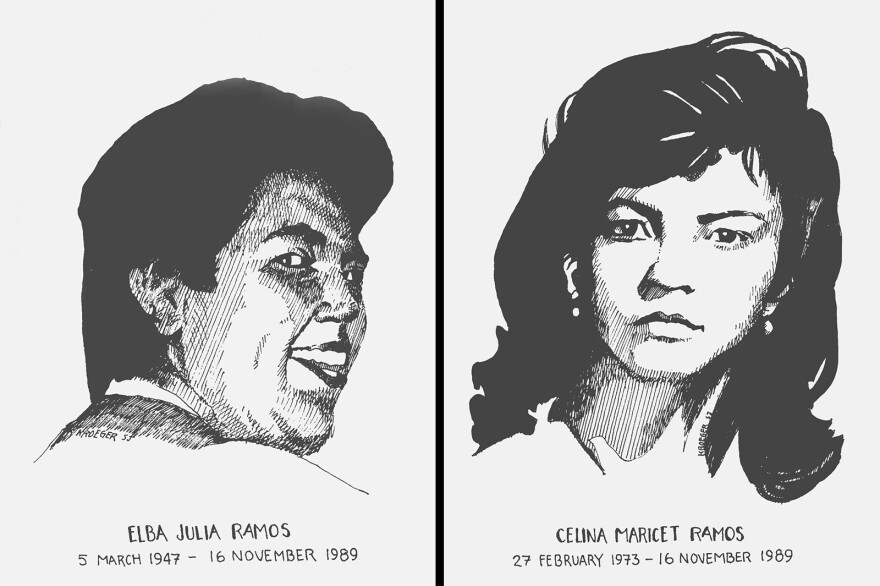 Cook Julia Elba Ramos and her 16-year-old daughter Celina Maricet Ramos were among the eight killed in 1989.