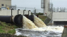 Floodgates along Tamiami Trail that drain flood water from a conservation area into the canal connected to Biscayne Bay are struggling to keep pace with sea level rise. The South Florida Water Management District has proposed $2.5 billion worth of pump projects and other infrastructure to improve the outdated system.