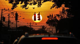 red traffic light