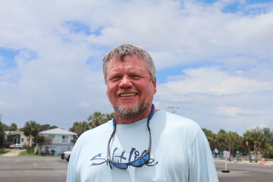 Capt. Chad "Chum" Osteen. (Rylan DiGiacomo-Rapp/WUFT News)