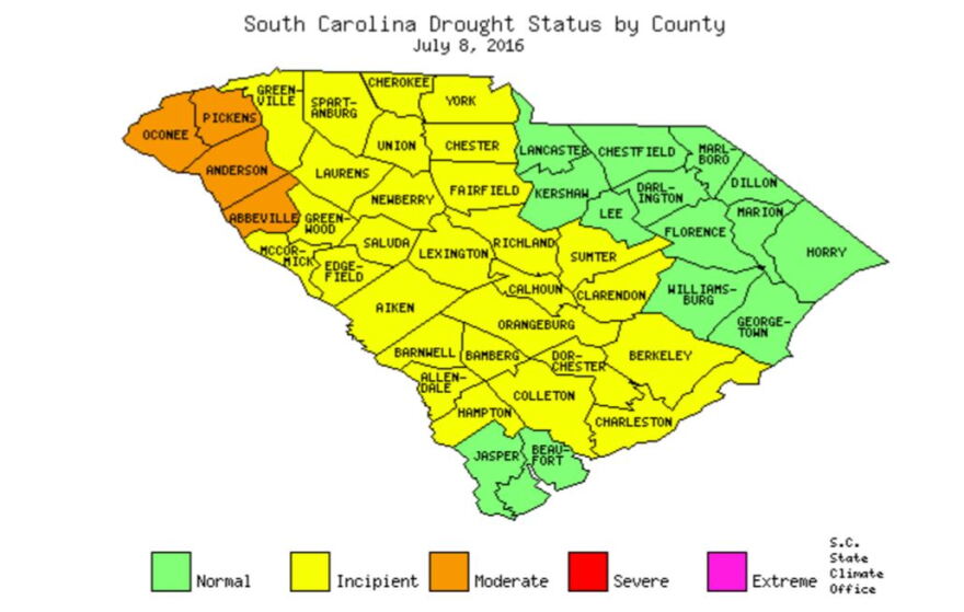 Much Of South Carolina Now In Drought | South Carolina Public Radio