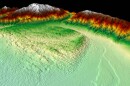 3D Lidar representation of bare earth data of the Great Sand Dunes National Park and Preserve in Colorado.