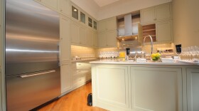 "This Old House" craftsmen installed an ultra-modern kitchen in the 1904 Renaissance Revival brownstone that was the subject of the first ever New York City renovation by the PBS home improvement series. (Henny Ray Abrams/AP)