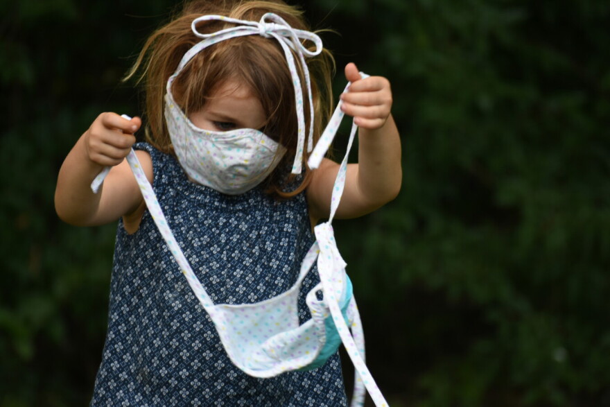 The average daily number of pediatric hospitalizations has more than doubled in the last month, according to data from the U.S. Department of Health and Human Services.
