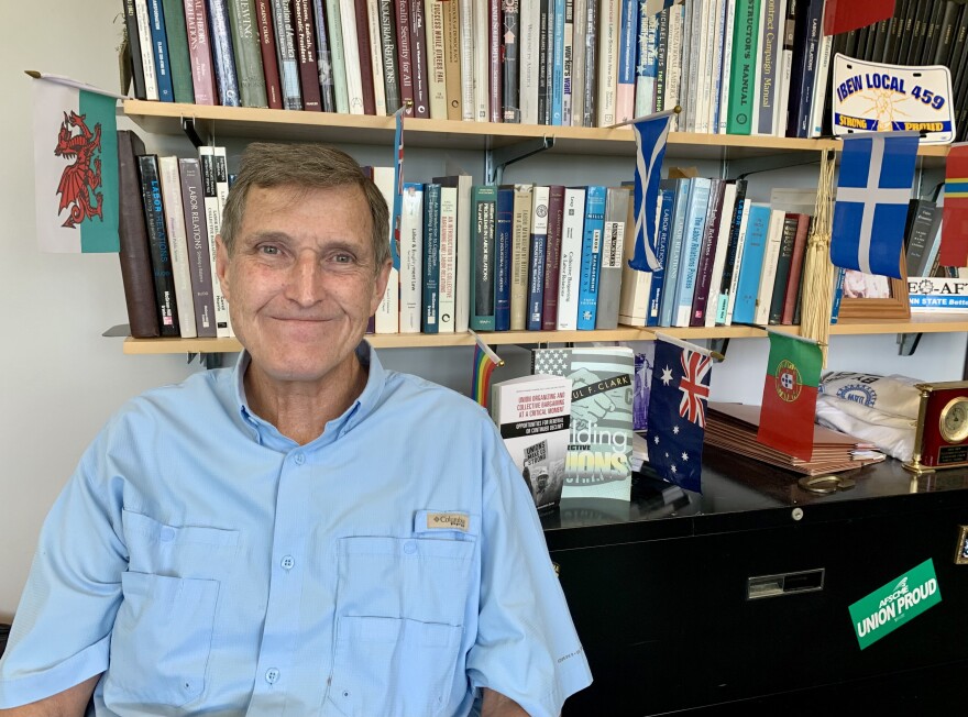 Paul Clark, a professor of labor and employment relations at Penn State, has worked with unions in Pennsylvania and around the country for more than 40 years.