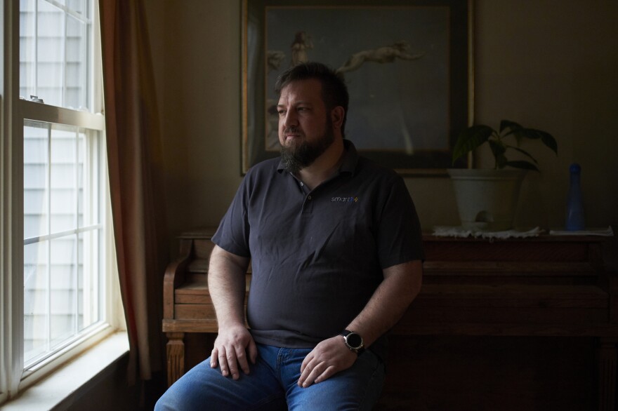 Drew Lehman of Lansdale, Pa., became unable to work after a traumatic car accident.