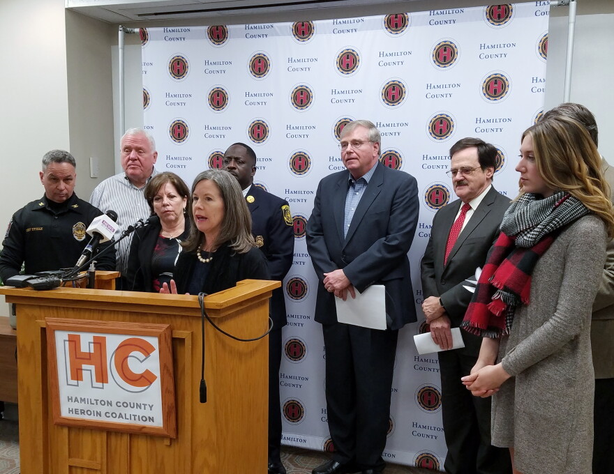 Hamilton County Heroin Coalition members discuss sucesses and challenges facing the group's goals.