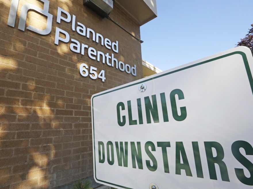 A Planned Parenthood of Utah facility in Salt Lake City. The Biden administration is moving to reverse a Trump-era family planning policy that critics describe as a domestic "gag rule" for reproductive healthcare providers.