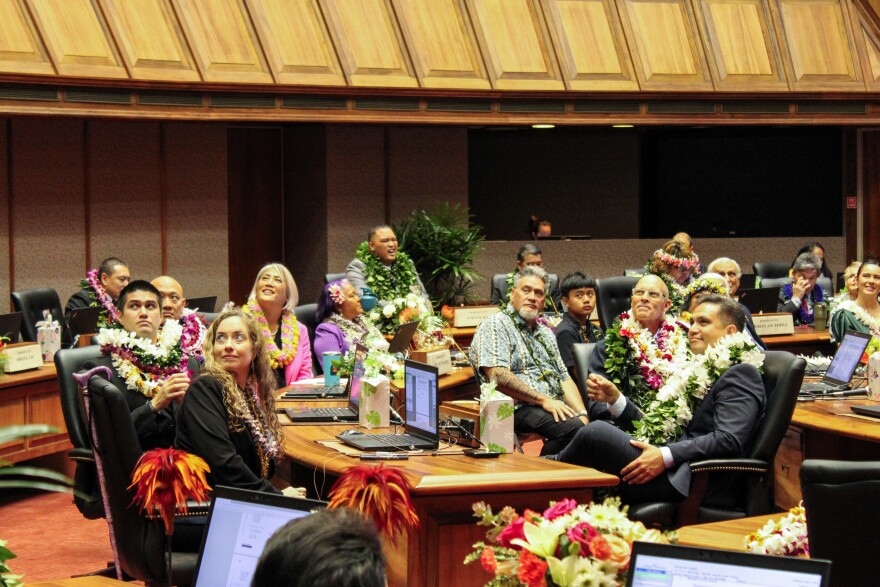 House representatives on opening day. (Jan. 21, 2026)