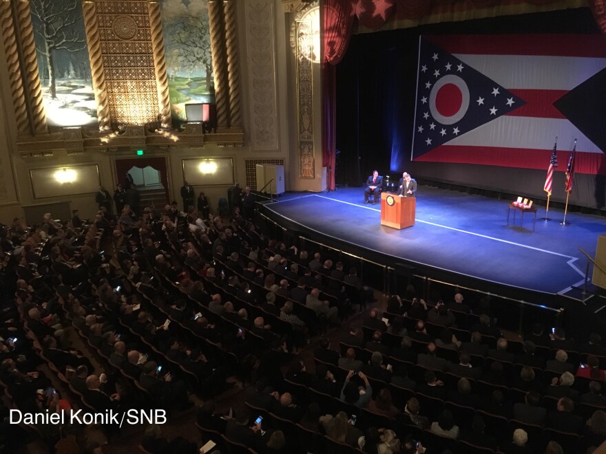 Gov. John Kasich delivers his seventh State of the State speech in Sandusky on April 4, 2017.