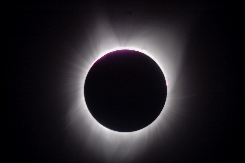The total solar eclipse from 2017.