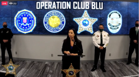 20th Judicial Circuit State Attorney Amira Fox speaks during a Lee County Sheriff's Office press conference on July 21.