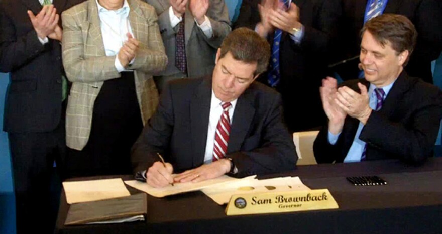 Brownback-KCUR-signing