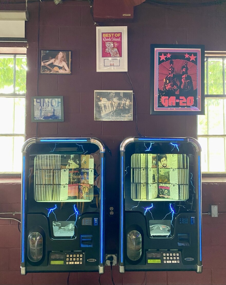 Above the jukeboxes is a photo of singer-songwriter Gillian Welch from the night she and David Rawlings put on a surprise, last-minute show at Nick-a-Nee’s in 2006.