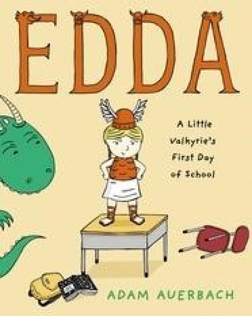 color photograph of the cover of Edda: A Little Valkyrie's First Day of School