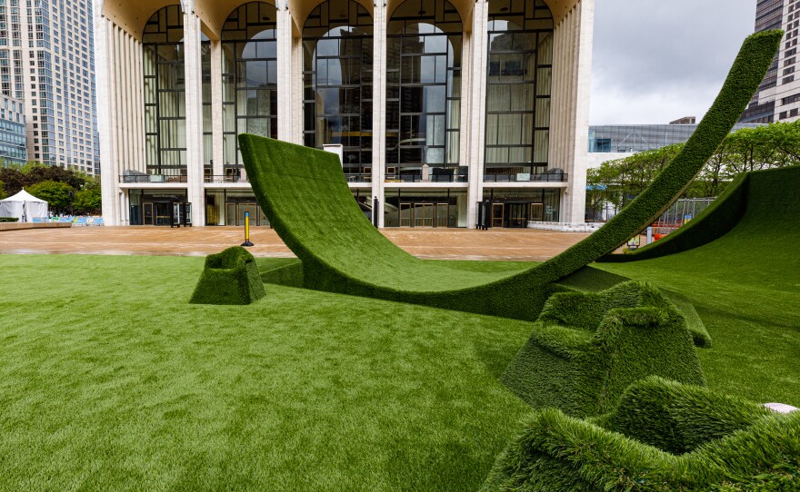 The Green at New York's Lincoln Center.