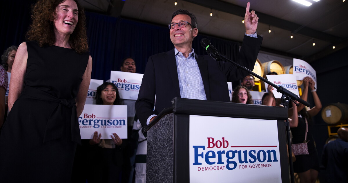 Democrat Bob Ferguson wins Washington state race for governor ...