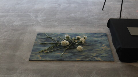 The last piece of carpet at the SGF Airport. It was pulled up on September 2, 2026.