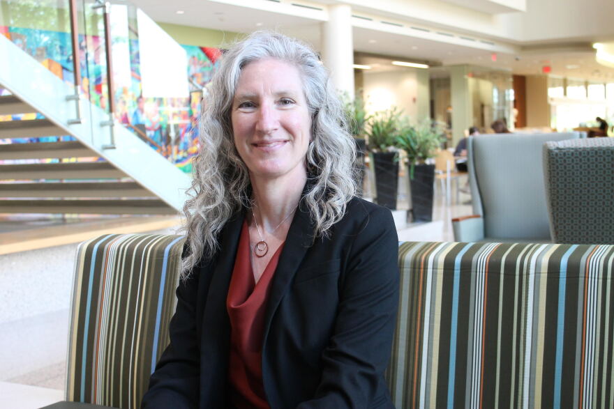 Lisa Holle, PharmD, BCOP is a professor (CHS) at UW-Madison School of Pharmacy and an oncology pharmacist, UW-Madison Carbone Cancer Center.