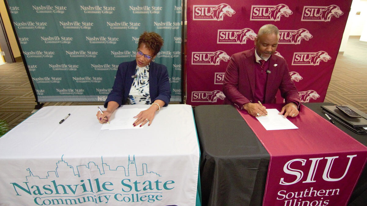 Nashville State Community College, SIU Carbondale ink agreement to improve access for students - Vimarsana News