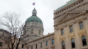 The Indiana Statehouse.