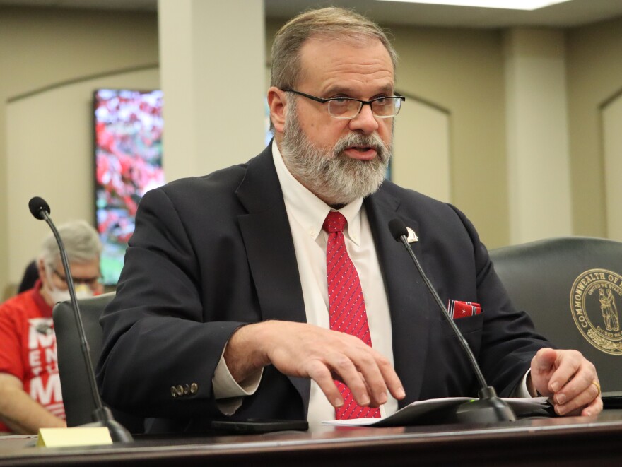 Rep. John Hodgson of Fisherville says his bill will regulate automated license plate readers to protect Kentuckians' privacy but still let police departments use them to fight crime.