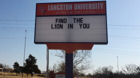 Langston University's campus in Langston, Okla.